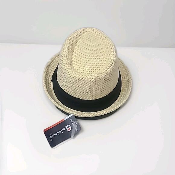 100% Paper Straw Fedora Bucket Hat Large Breathable Stylish Unisex NWT - Picture 4 of 10